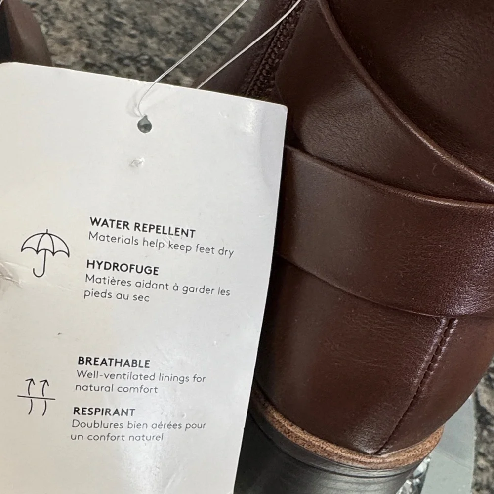 Naturalizer Dark Brown Ankle Booties
